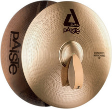 Paiste Alpha Concert/Marching 18'' Paar, inkl. Riemen und Pads