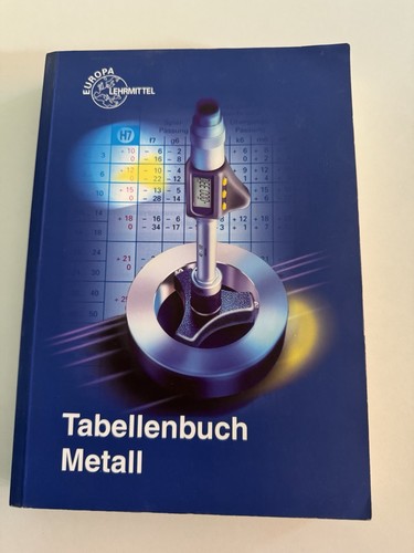 Europa lehrmittel tabellenbuch - europa,
