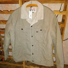 Lee Cordjacke Sherpa Gr. XXL in Beige / h.Braun Cord  ( 8 )
