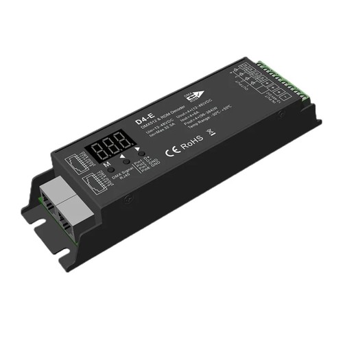 Kanal dmx decoder - 4-kanal-dmx-decoder, mit