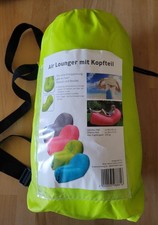 Air Lounger mit Kopfteil