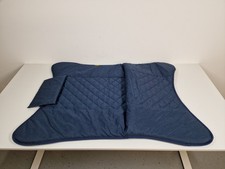 Bo-Camp Molfat Relaxsessel Sitzbezug + Kissen Blau Zubehör Campingstuhl 1200345