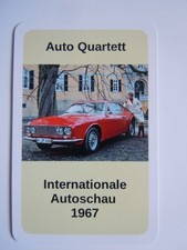 Auto Quartett Internationale Autoschau 1967 komplett neuwertig