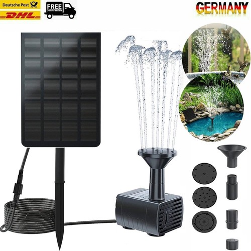 Solarpumpe springbrunnen - solarpumpe,