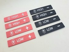 Viablue Schrumpfschlauch -Speaker- zur Kabelkennzeichnung - 4 Paar - High/Low