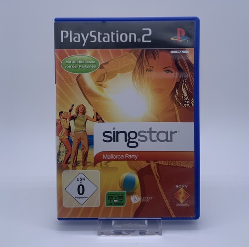 Singstar mallorca party ps2 - singstar,