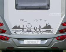 Aufkleber Snoopy + Charly oder