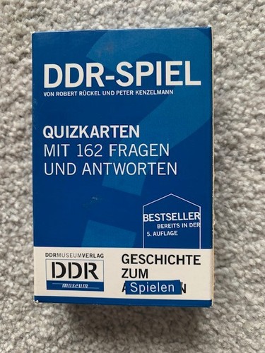 Ddr spiel quizkarten mit 162 - quizkarten,