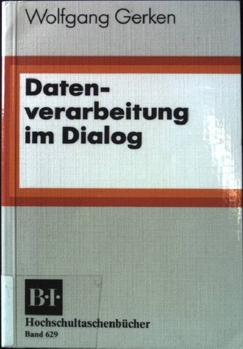 Datenverarbeitung dialog - datenverarbeitung, im
