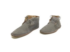 Zign Herren Stiefel Stiefeletten Boots Leder Freizeit Comfort Grau Gr 46