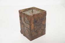 Vintage candlestick, candle