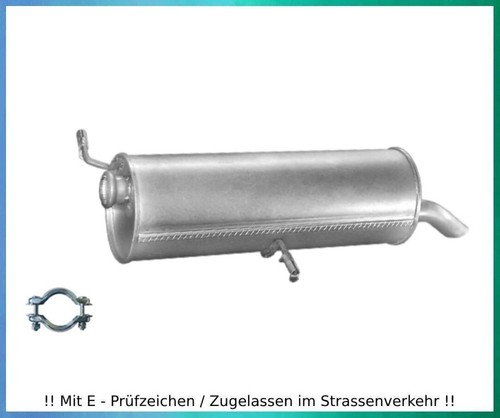 Endschalldämpfer für peugeot - für,