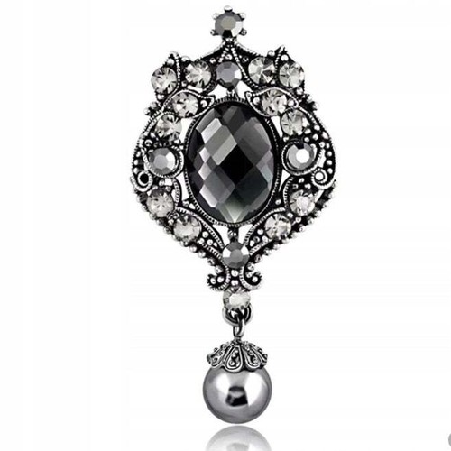 Pinets brosche vintage silber - pinets,