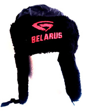 MTS Belarus Mütze Russe Fellmütze Schriftzug und Zeichen Unisex Traktor Teile