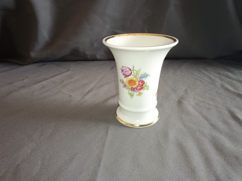 Vase porzellan blumen dekor - vase,