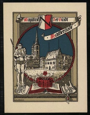 Exlibris magistrat der stadt - exlibris,