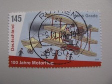 BRD  Mi  2698 , Ersttagsstempel , Okt. 2008 , 100 Jahre Motorflug