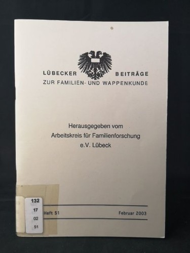 Lübecker beiträge zur - lübecker,
