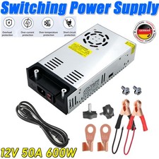 DC 12V|50A|600W Schaltnetzteil LED Netzteil Treiberadapter Power Transformator