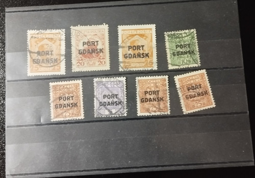 Port gdansk briefmarken - port, auf