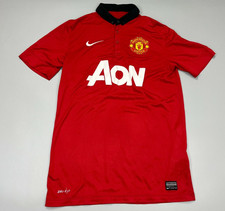 Manchester United 2013/2014 Heim Fußball Shirt Trikot Nike Größe S Small