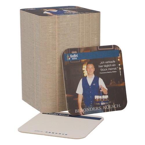 100x gaffel bier bierdeckel - 100x,