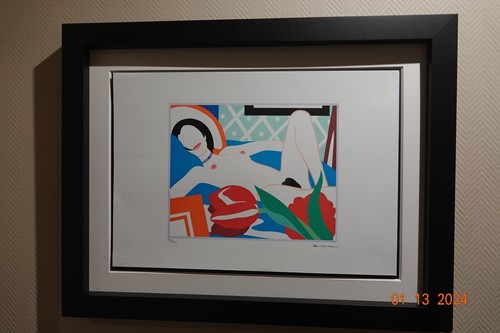 Tom wesselmann lithographie - tom,
