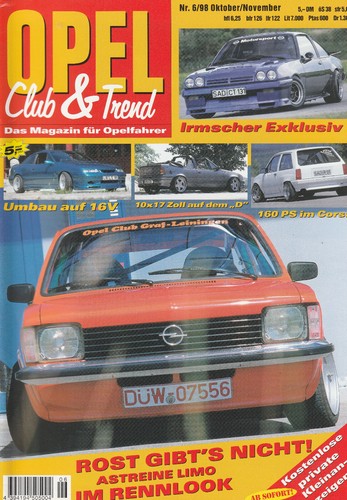 Opel club trend 1998 - club,
