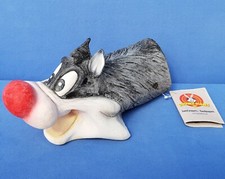 KATER SYLVESTER HANDPUPPE WEICHVINYL LOONEY TUNES WARNER 30 CM VINTAGE  