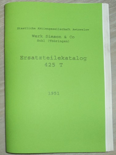 Ersatzteilliste motorrad awo - ersatzteilliste,