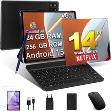 2025 Neu Tablet 14" Android 15