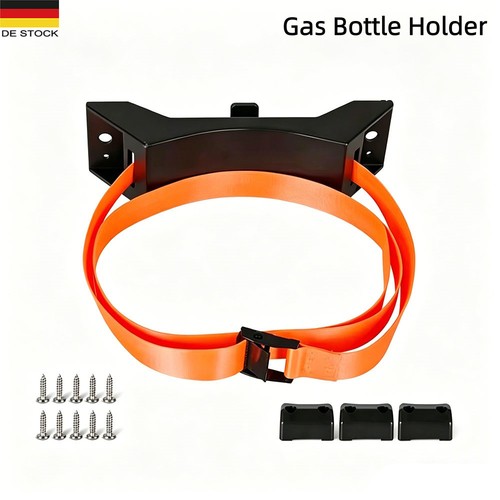 Gasflaschenhalterung mit gurt - gasflaschenhalterung,