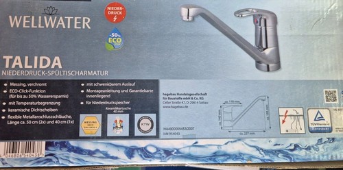 Niederdruckamartur wellwater - niederdruckamartur,