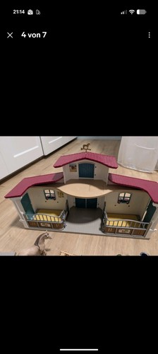 Schleich pferdestall mit viel - pferdestall,