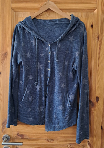 Blaue dünne