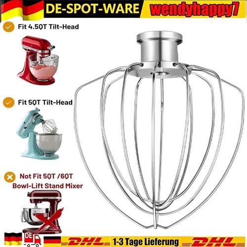 Edelstahl schneebesen k45ww - schneebesen,