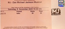 MJ - Das Michael Jackson Musical 8.11.25 | 19:30 | Hamburg