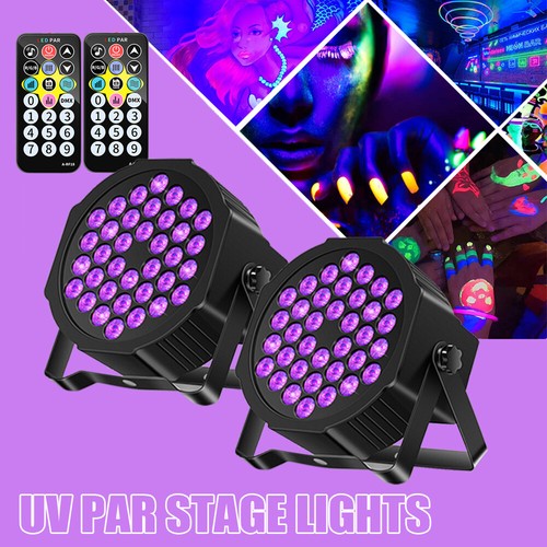 2pc 80w led par - 2pc, uv