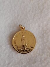 Pilger Anhänger - Rosa Mystica  Goldfarben 