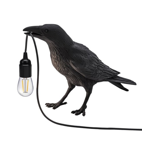 Schwarze harz vogel - schwarze, krähe