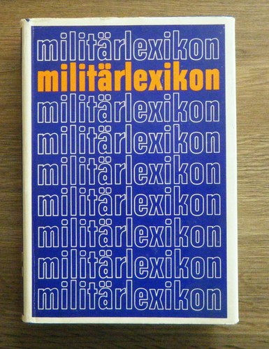 Militärlexikon ddr nva - militärlexikon,