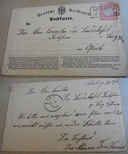 Sport: PK 1872, Männer-Turnverein NIENBURG (MTV Nienburg) an Liedertafel Linz