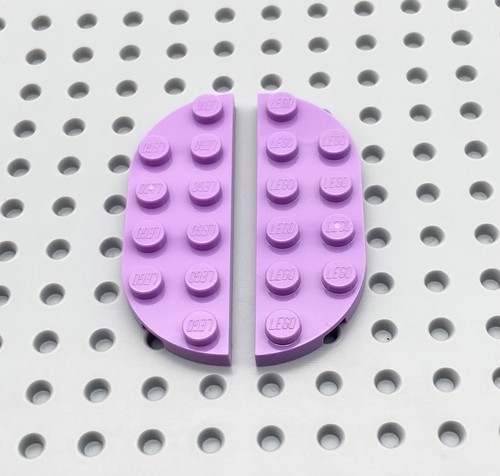 Lego platte rund rundecke - 2x,