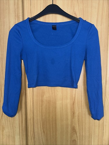 Shein croptop blau xs - shein,