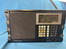 Grundig Satellit 500 Weltempfänger Radio ungetestet Vintage Rarität