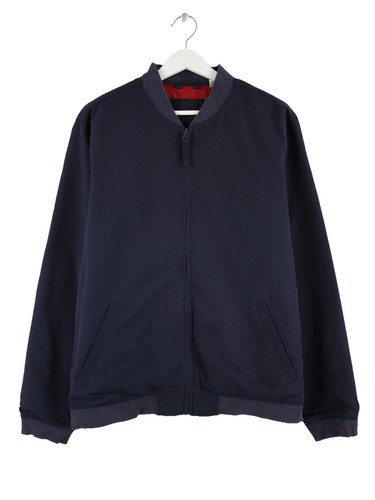 Levi bomber jacke - blau, l