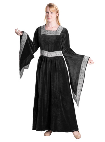 Zauberin samtkleid mit - zauberin,