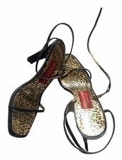 Sandaletten Damen Andrea Pfister Couture 37 High Heels Vintage Sexy