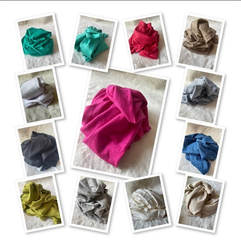 Schal baumwolle lycra scarf - baumwolle,