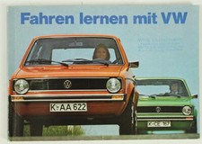 Alte Broschüre - Fahren